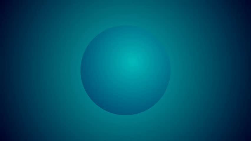 Organic blue lines repeatedly form around a circle emitting shimmering shards of light