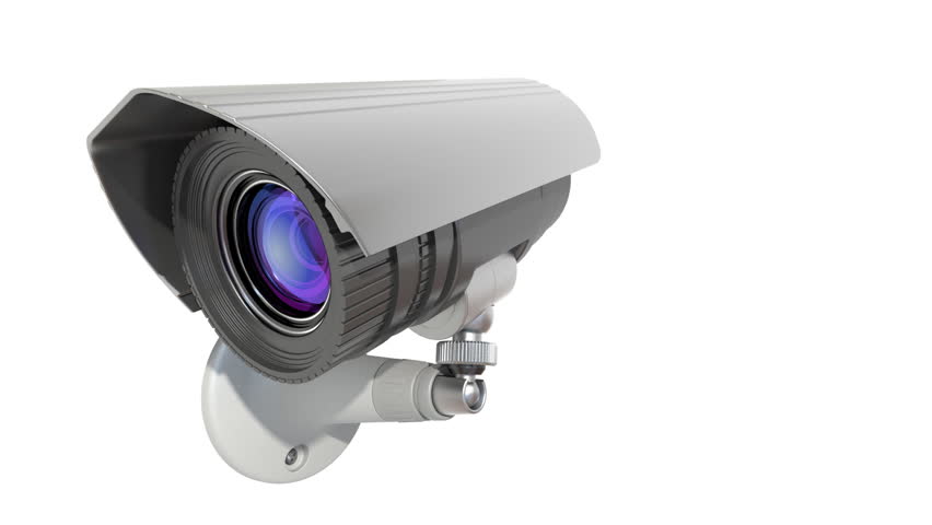 Surveillance Camera, Loop-able 3d Animation Stock Footage Video 938113