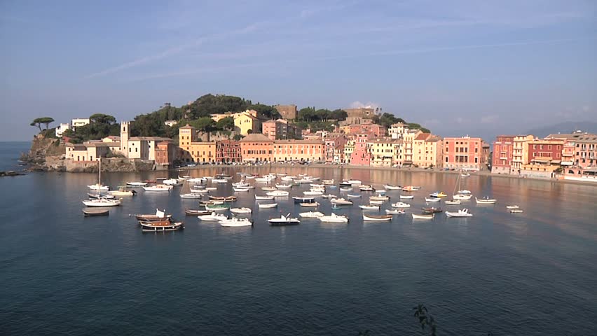 Italy, Liguria, Sestri Levante, the bay of silence