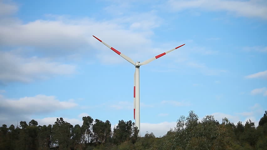 Wind turbine. The generator of alternative energy.