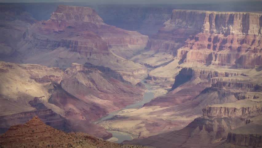 Winter snow storm grand canyon arizona timelapse