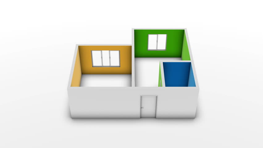 growing blueprint of a house