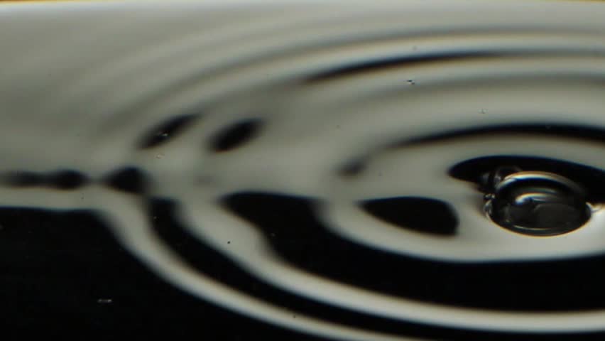 Bubbles Fall onto a surface