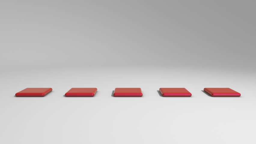 Animated bar chart showing successful results going through the roof