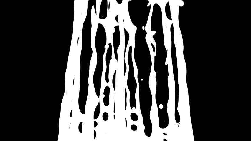 Colored paint splashes in slow motion. HD 1080.