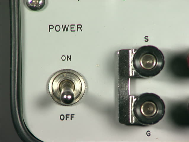animation - knobs and dials on old equipment
