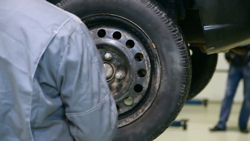Car wheel installation