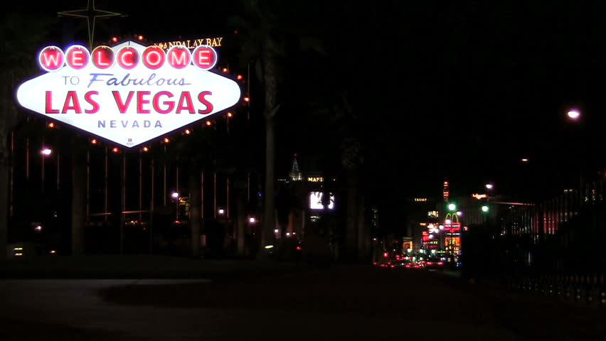 LAS VEGAS - NOVEMBER 20: The Welcome to Fabulous Las Vegas sign  on November 20, 2011 in Las Vegas. Landmark funded in May 1959 and erected soon after by Western Neon.