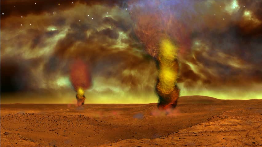 Mars twisters