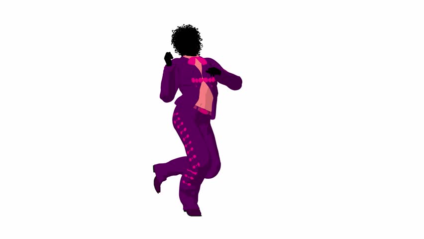 African american female mariachi illustration silhouette illustration on a white background