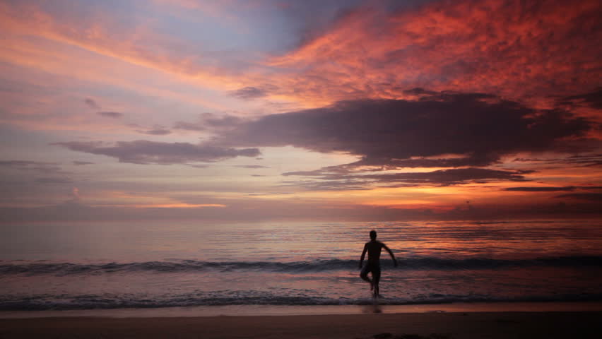 Run, sea