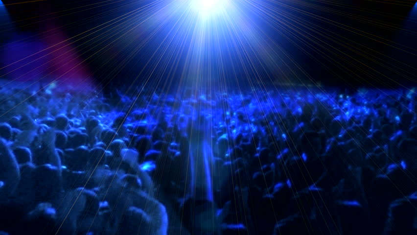 real concert crowd dance
