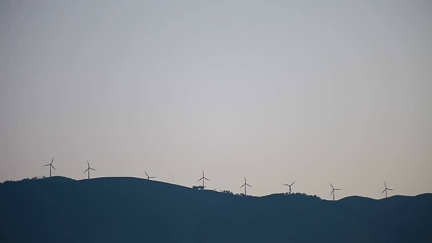 Wind turbine. The generator of alternative energy.