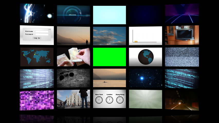 Green screen led wall