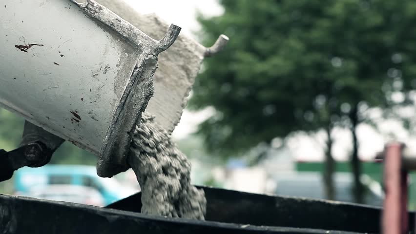 cement for the foundation 
