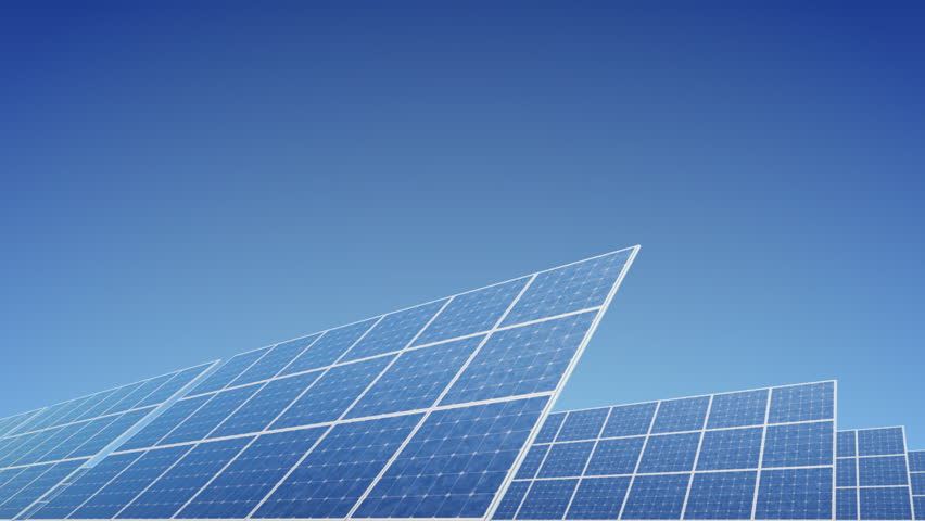 Solar Panels. Silicon Photovoltaic Cell.