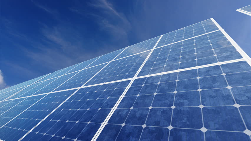 Solar Panels. Silicon Photovoltaic Cell.