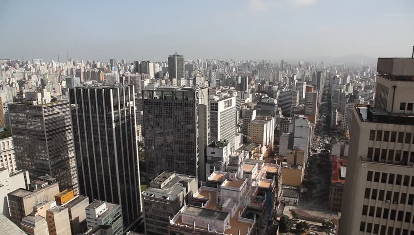 Sao Paulo Brazil skyline 