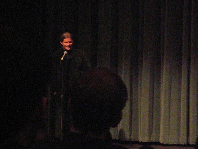 crispin glover introducing film nosferatu, nyc