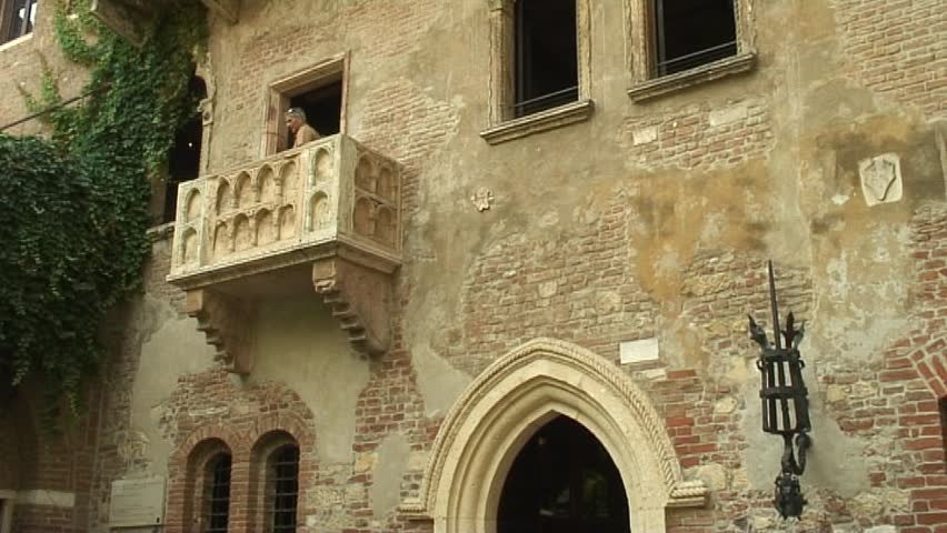 Romeo and Juliets Balcony, Verona, Italy