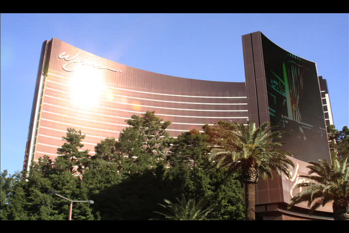Time Lapse of Wynn Hotel on the Las Vegas Strip