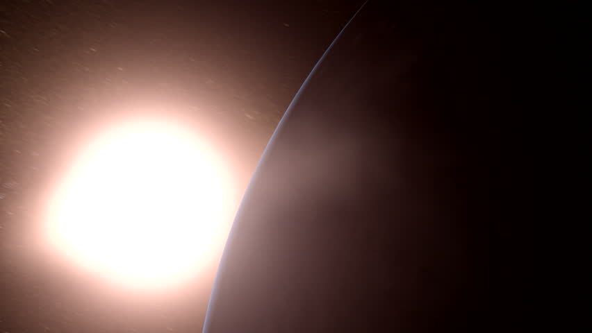 Beautiful 'film-look' realistic earth. Highly detailed. 