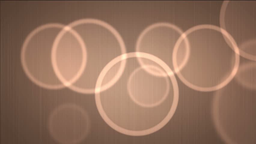 fading bokeh on matted background