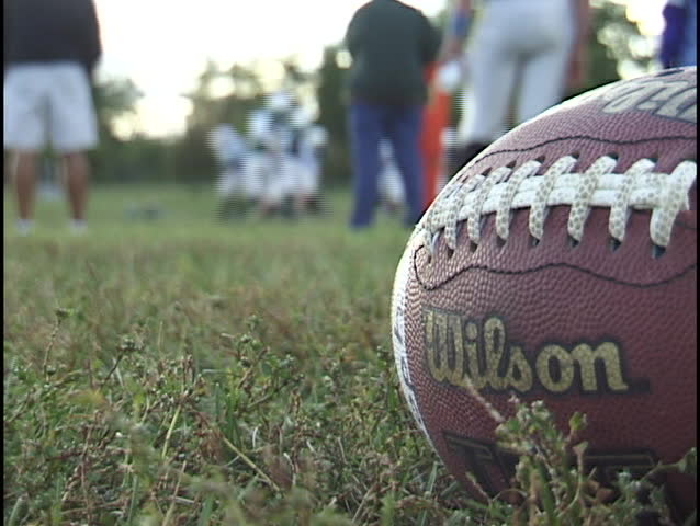 football on field