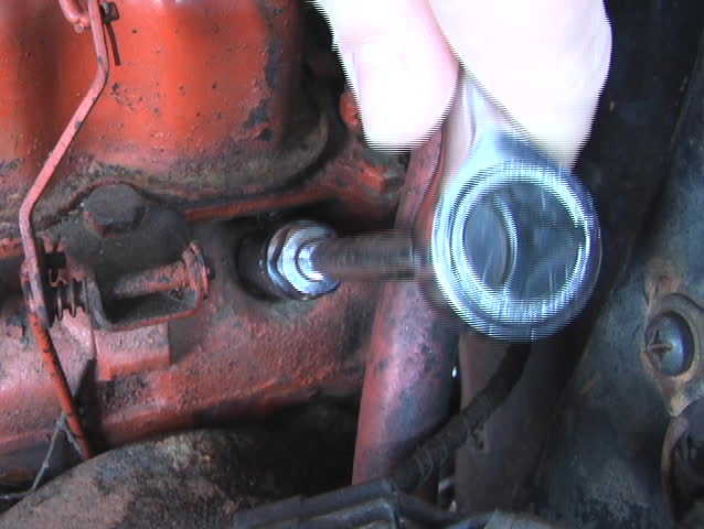 Using A Ratchet On An Engine