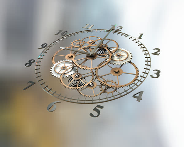 Clock Fly-by