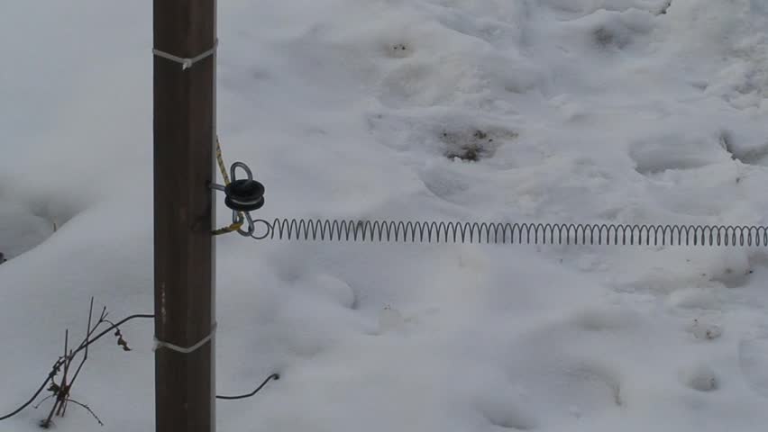 Paddock fence with high electric voltage protection