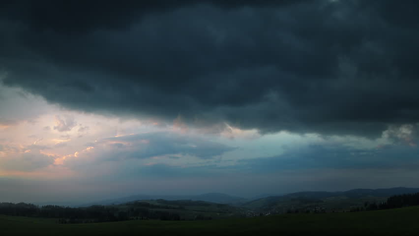 Evening thunderstorm - fantastic landscape video background.
Impressive lightning in the evening storm sky. Several powerful flashes and lights. Canon 7d, HD 1080 25p
Clip ID: thunderstorm2_HD