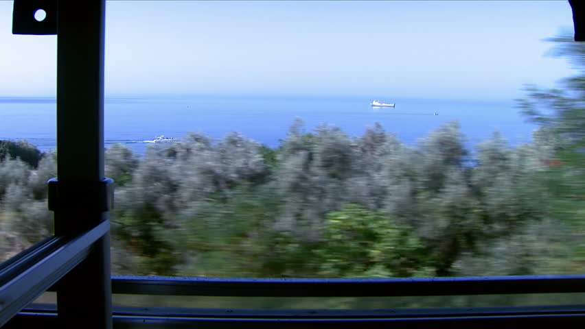 On the train