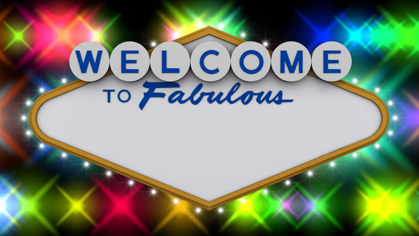Welcome to fabulous generic sign with flashing lights. Add your own text. HD Version
