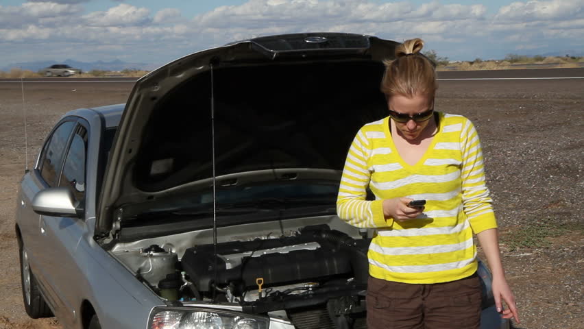 Broken Down Car