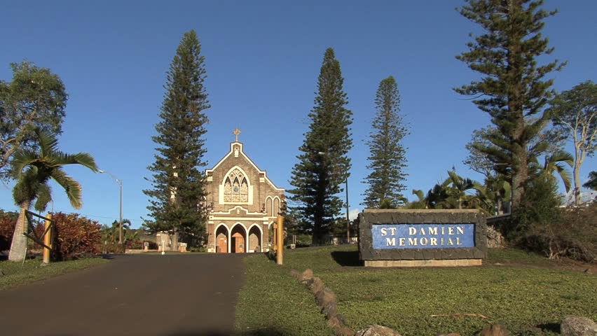 October 2011 - Hawaii -  Catholic church dedicated to St Damien