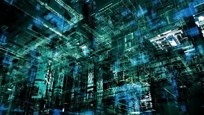 Matrix-kind cyberspace