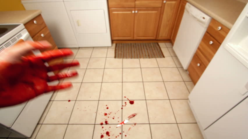 Blood Dripping Onto Tiled Floor Stock Footage Video 13369403 Shutterstock