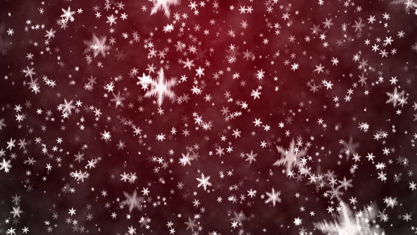 Christmas background with snowflakes - falling snow 