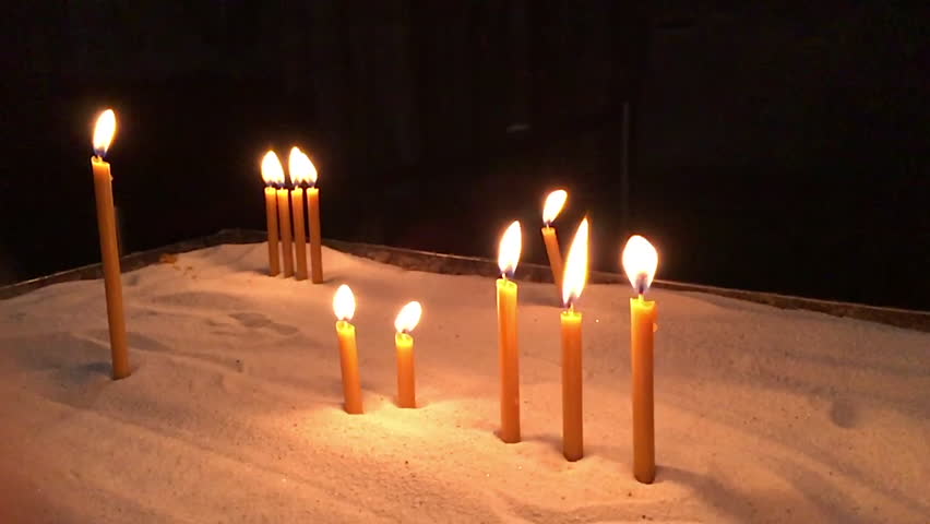 Animated Two Candles Burning Stock Footage Video 1902247 | Shutterstock