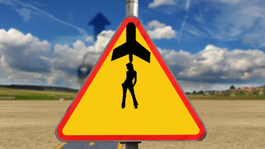 A road sign showing changing signs illustrating life uncertainties 