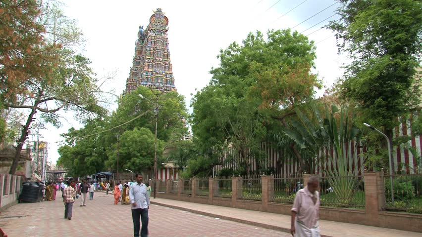 The Meenakshi Temple in Madurai, India
