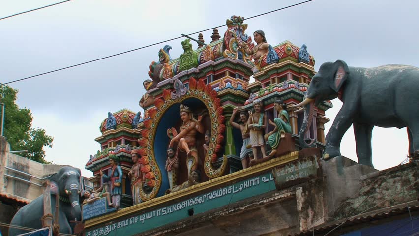 The Meenakshi Temple in Madurai, India