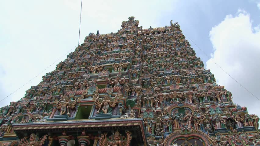 The Meenakshi Temple in Madurai, India