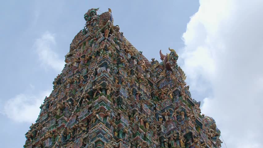The Meenakshi Temple in Madurai, India
