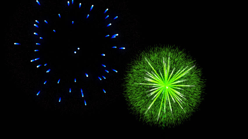 Fireworks White Background Stock Footage Video | Shutterstock