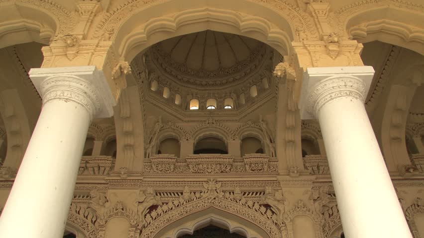 Thirumalai Naicker Palace in Madurai, India