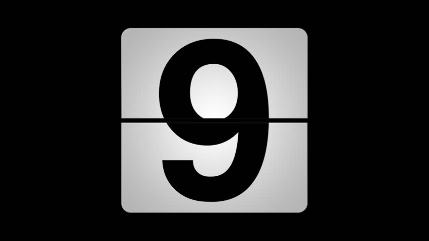 Flip clock countdown