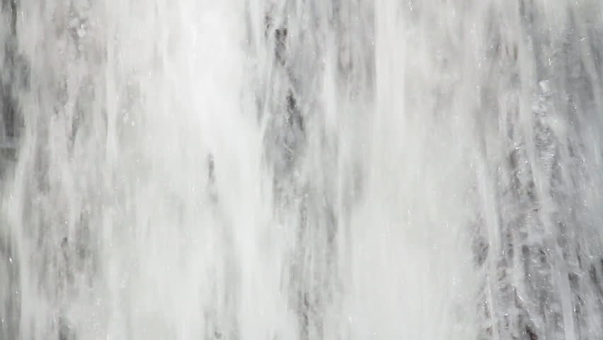 Water from fountain.
