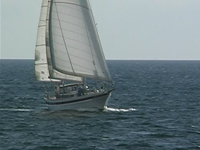 Yacht at sea 18